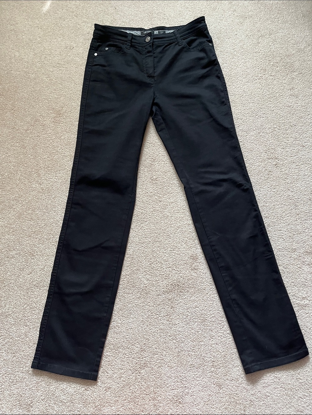 Olsen Lisa Fit Black Pant – Size 6